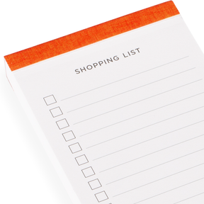 Bookbinders Design - Planner - Shopping List - Orange